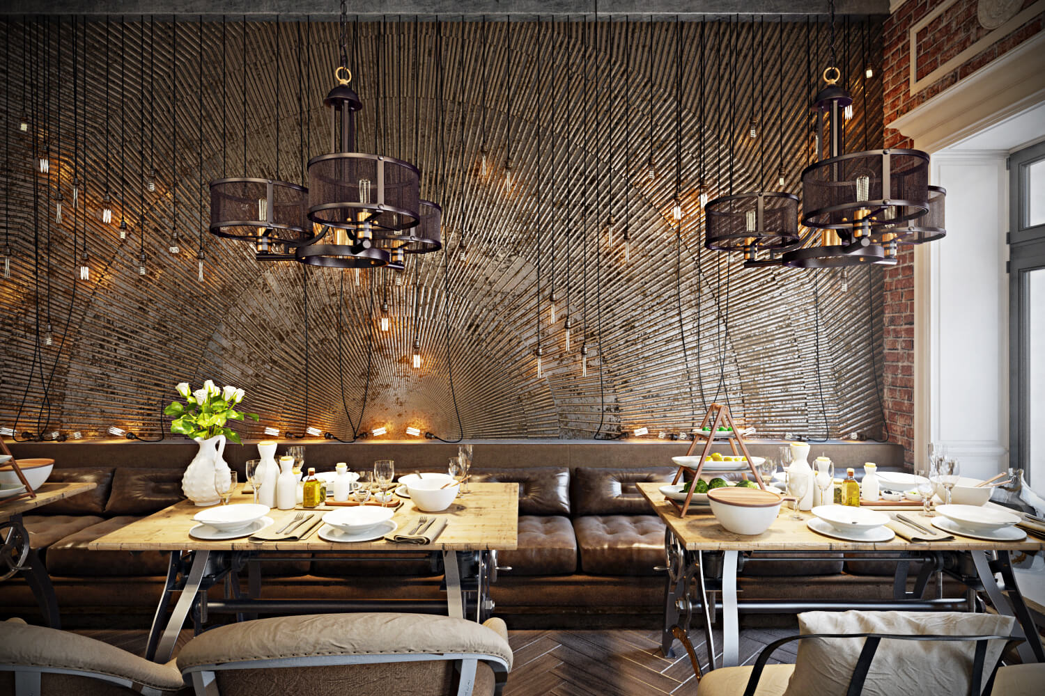 Stunning Restaurant Interior Design The Chic Of Original Decor10 Blog