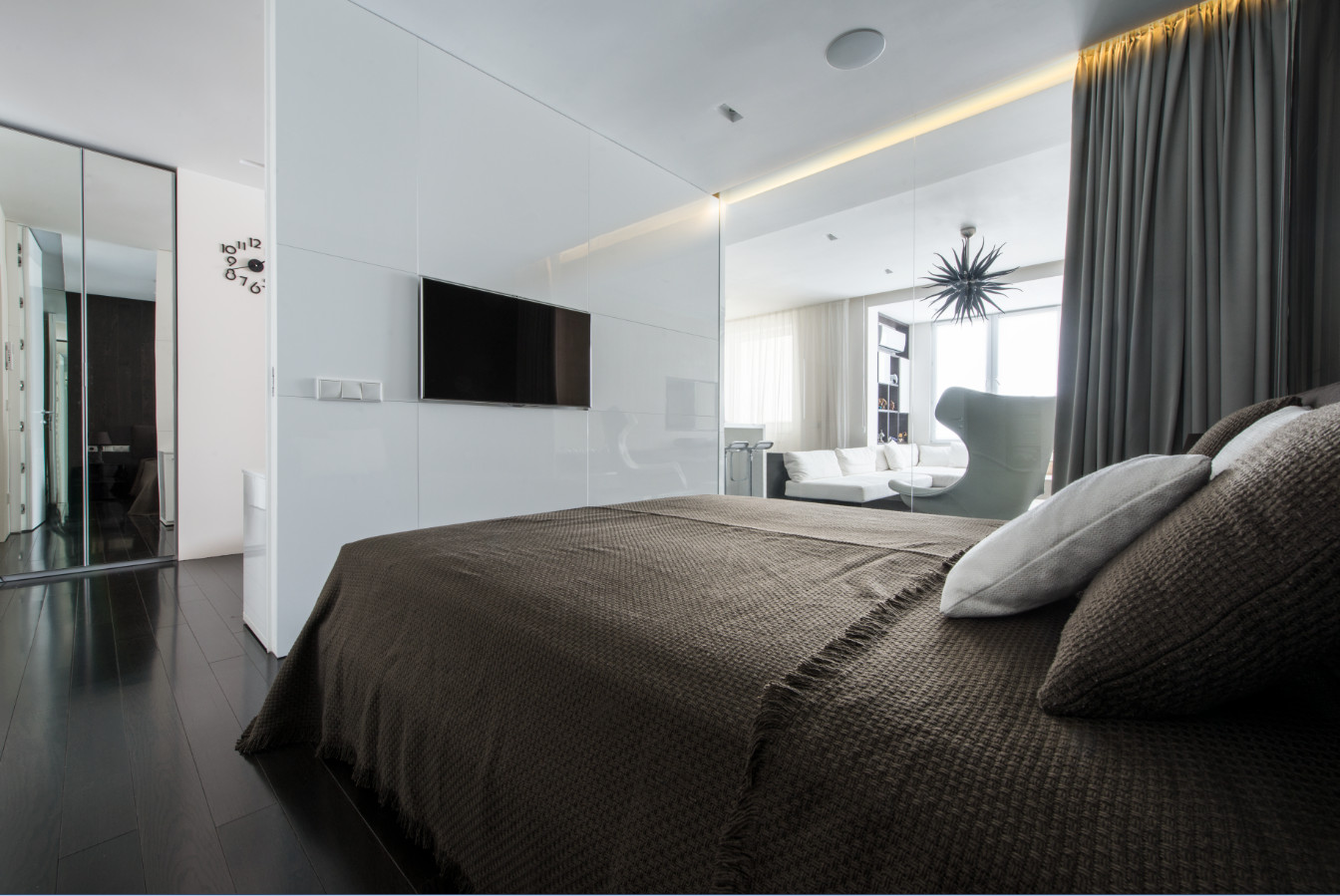 Small bedroom with beautiful ideas from Alexandra Fedorova