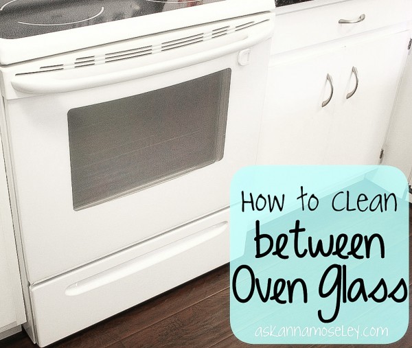 Easy Trick To Trick Between The Oven Glass