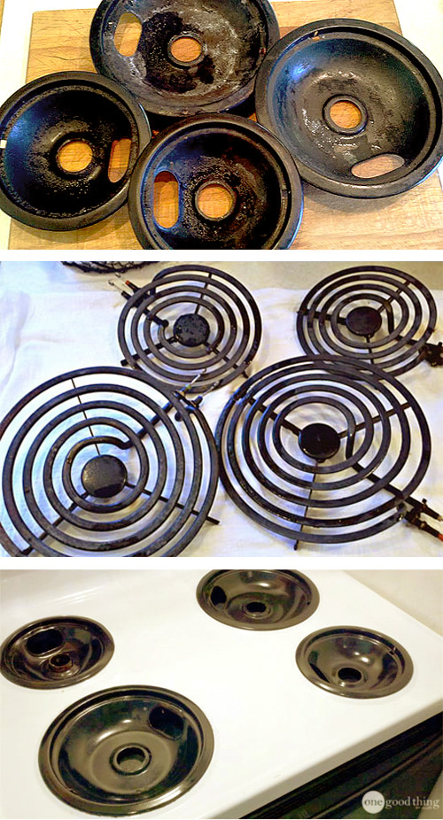 Hydrogen Peroxide And Baking Soda For Super Clean Stove Burners