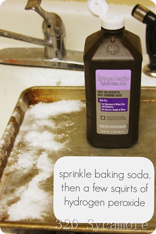 Make Your Cookie Sheets Sparkle With Peroxide And Baking Powder
