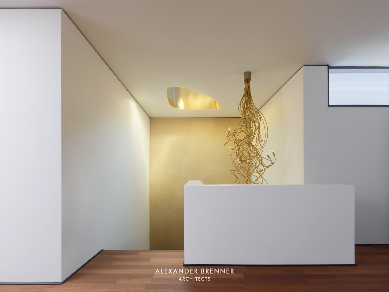 Interior of modern villa by Alexander Brenner