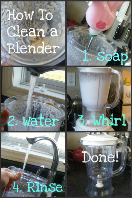 Quick Blender Cleaning Hack