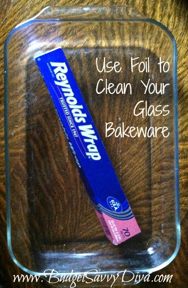 Use Aluminum Foil As Glassware Scrubber