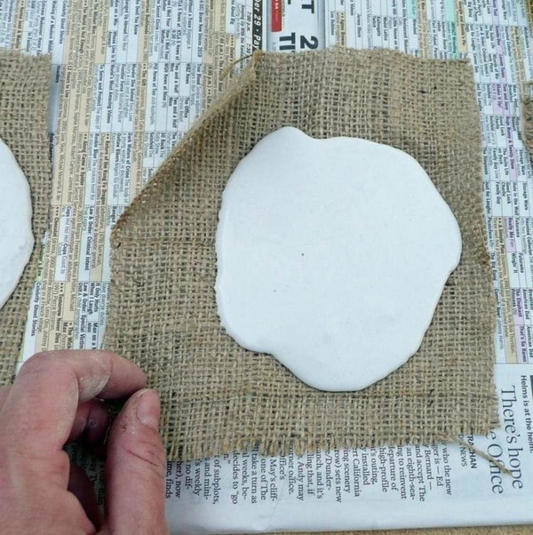 tinker with plaster cloth craft ideas easy linen daub