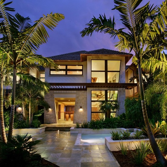 Tropical Style: 17 Stunning Exterior Design Ideas (Part 1)