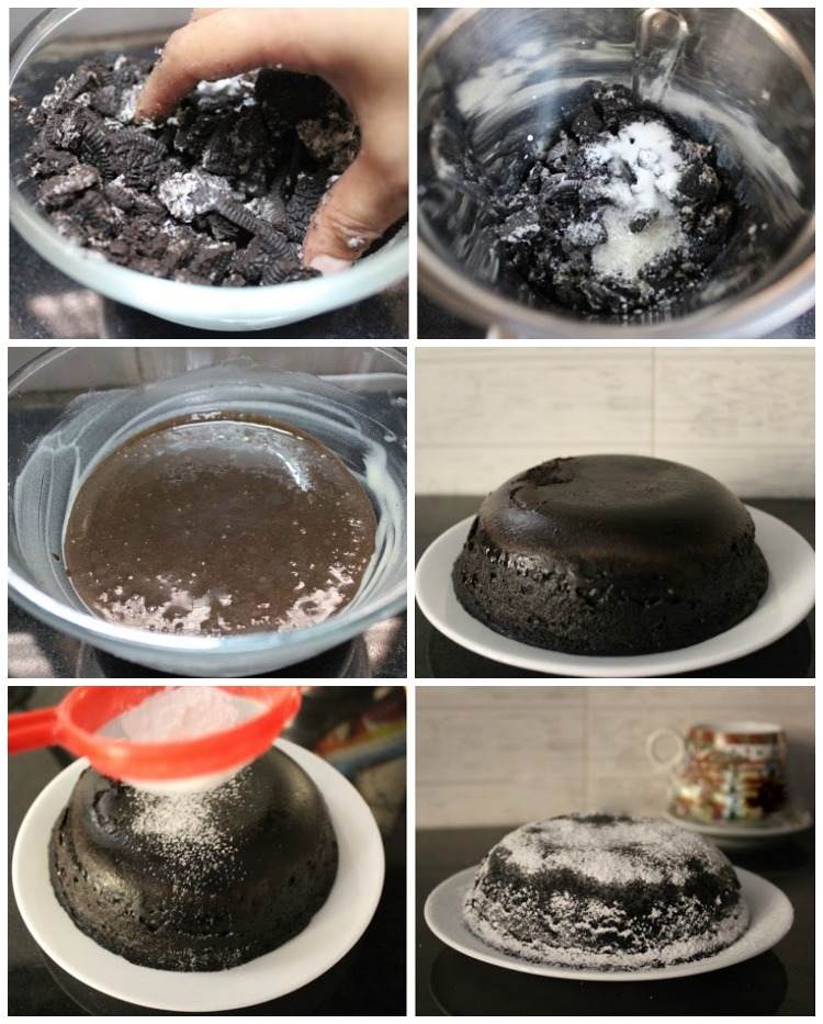 Oreo-cake-making-recipe-easy-fast-delicious