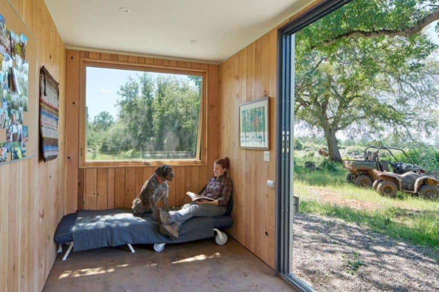 shipping container cabin