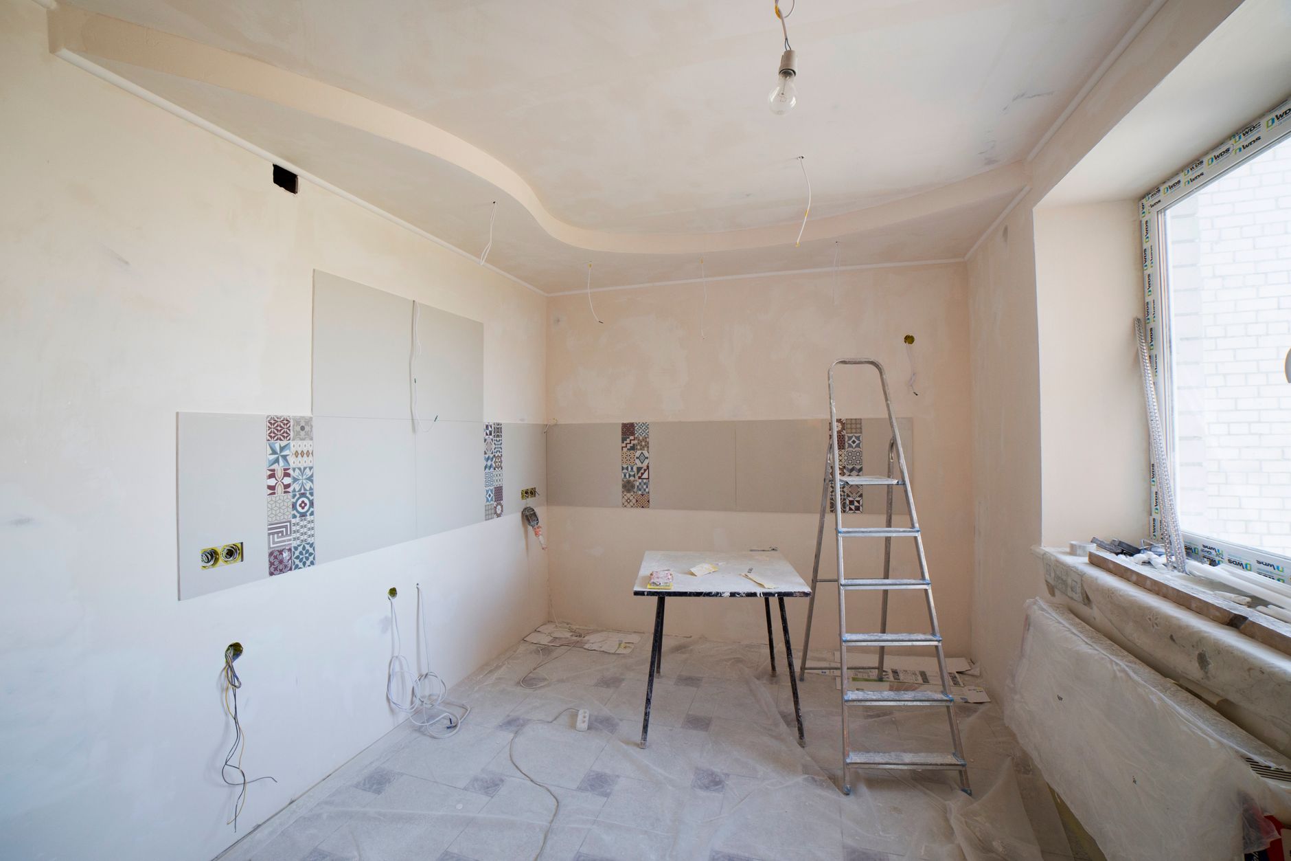 modern home renovation interior