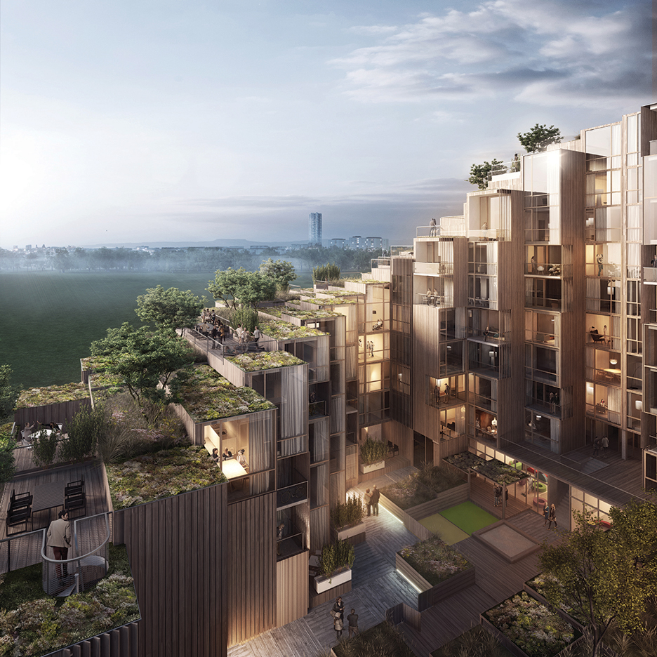 BIG Designs Stepped 79 & Park Residential Development For Stockholm