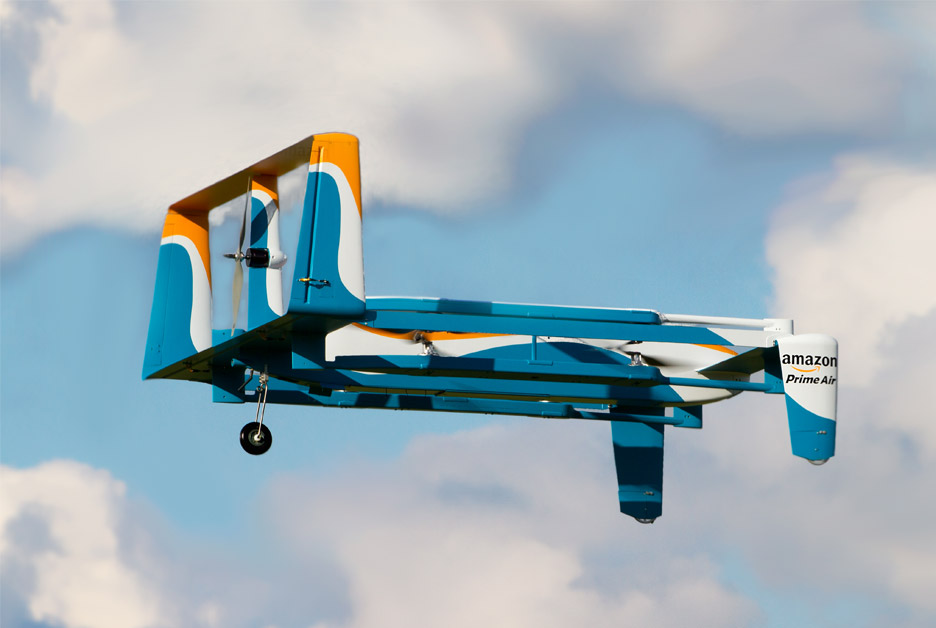 Amazon Unveils Video Of Its Prime Air Delivery Drones In Action