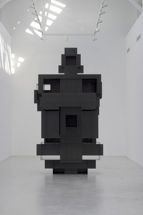 Antony Gormley Occupies Parisian Gallery With Monumental Metal Sculptures