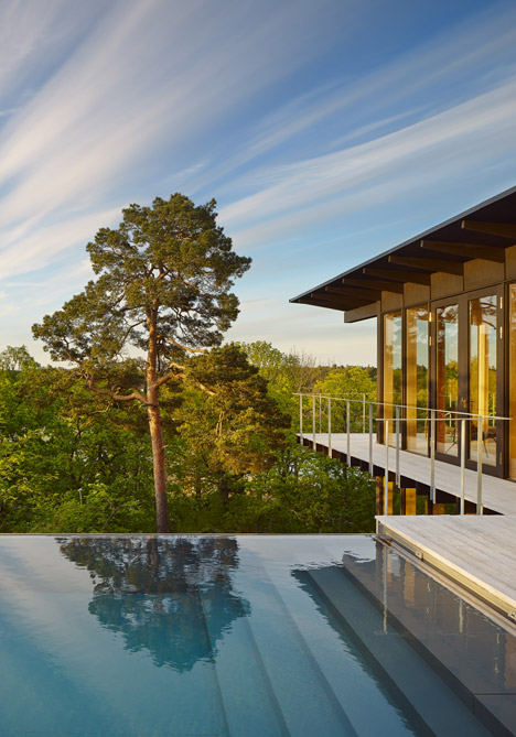 Andreas Martin-Löf Designs Hilltop Home Near Stockholm With Views Over The Treetops