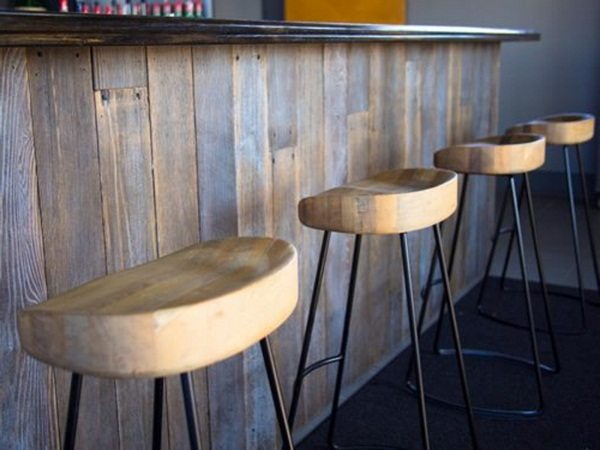 The Bar Stool Made Of Wood: A Cool Part Of The Interior