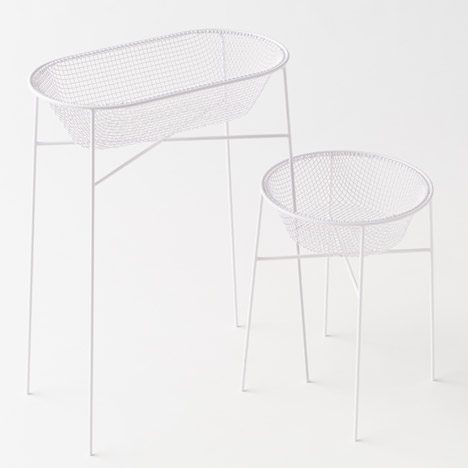 Nendo Works With Japanese Artisans To Create Bent-wire Tables