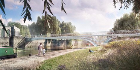 Six Designs Unveiled In Shortlist For Bath Quays Bridge Competition