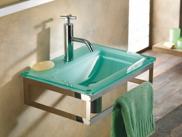 Amazing glass sink models for any bathroom