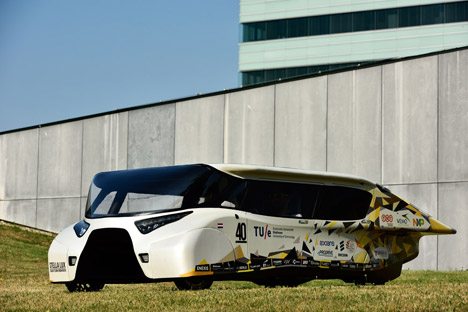 Solar-powered Family Car Designed To Travel Over 1,000 Kilometres On A Single Charge