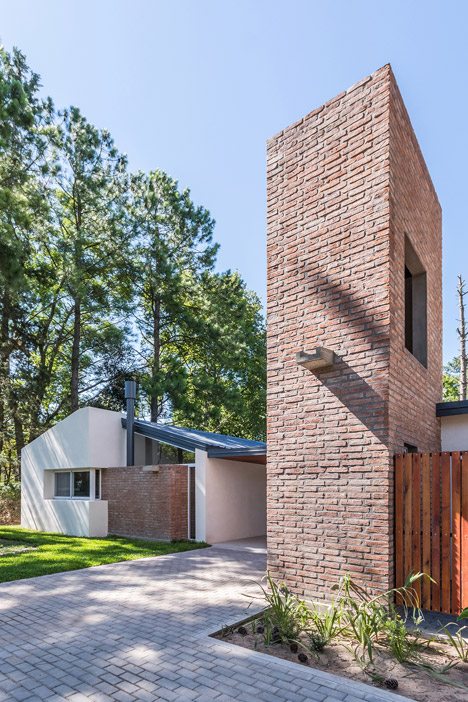 Biagioni Pecorari Adds Brick Water Tower To Remodelled House In Argentina