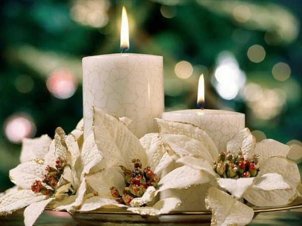 Make Table Decorations For Christmas Itself – 65 Ideas