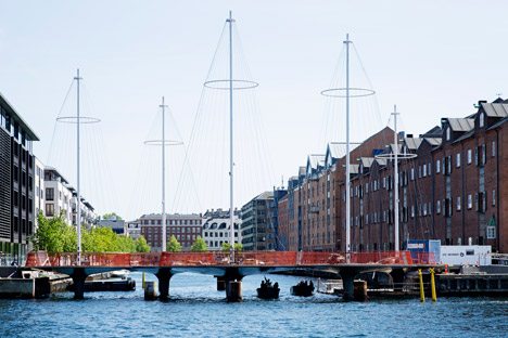 Copenhagen Bridge By Olafur Eliasson Is Designed To Resemble Ship Masts