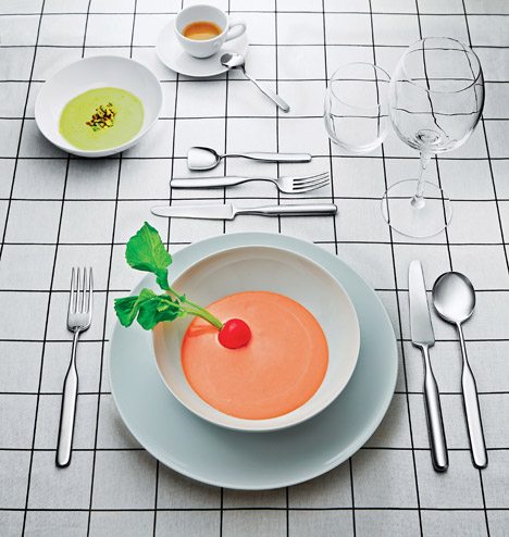 Inga Sempé Designs Collo-alto Cutlery Set For Alessi