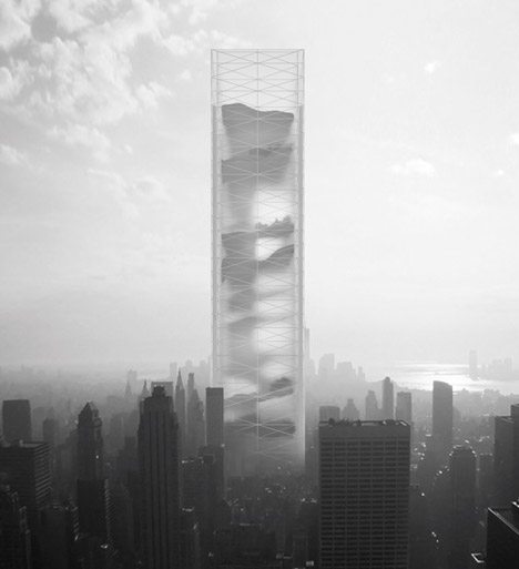 Conceptual High-rise Containing 11 Landscapes Wins EVolo Skyscraper Competition