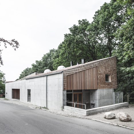 Shingled Community Centres By Sophus Søbye Arkitekter Face Into Copenhagen Parkland
