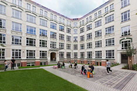 Macro Sea Converts Berlin Factory Into Student Residences
