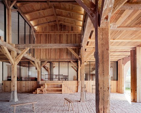 Thomas Kroeger Creates A Holiday Home Inside An Old German Cowshed