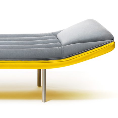 Emanuele Magini’s Blow Daybed For Gufram Is Modelled On Inflatable Lilos