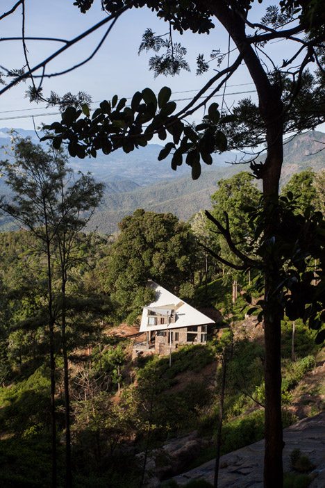 Hornbill House By Biome Environmental Solutions Faces Out Over An Indian Tea Plantation