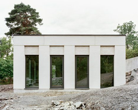 Hermansson Hiller Lundberg References Classical Architecture With Monochrome House Skuru