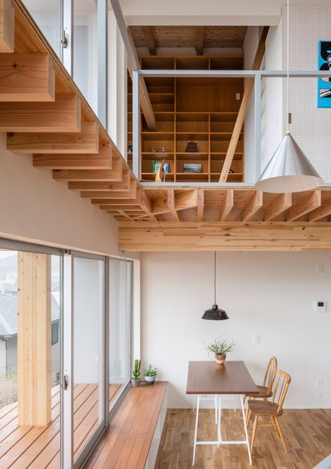 Snark And Ouvi’s House For An Illustrator Features Exposed Wooden Beams