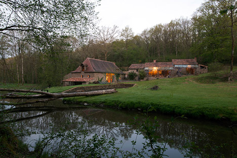 Piet Hein Eek Converts Former Mill Buildings Into Holiday Rentals In Rural France