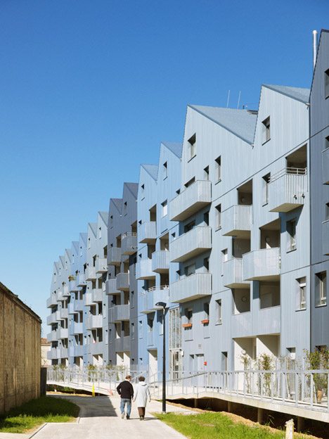 Housing At Old Bordeaux Submarine Base Boasts Climate-controlled Atrium Filled With Gardens