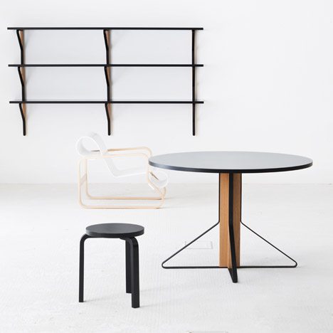 Bouroullec Brothers Design A Bent Steel Triangle To Frame Artek Furniture Collection