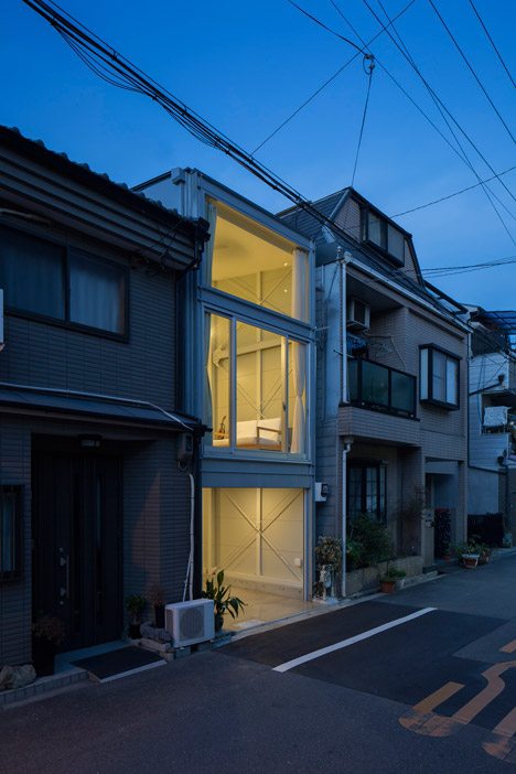 Kakko House By Yoshihiro Yamamoto Is A 3.4-metre-wide Home In Japan
