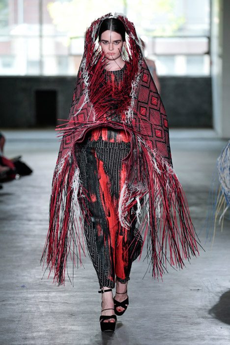 Karim Adduchi Turns Berber Rugs Into Fashion Collection