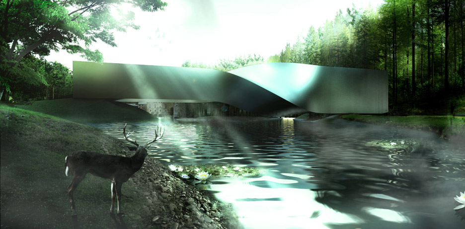 Twisted Art Museum By BIG To Be Built Across A Norwegian River