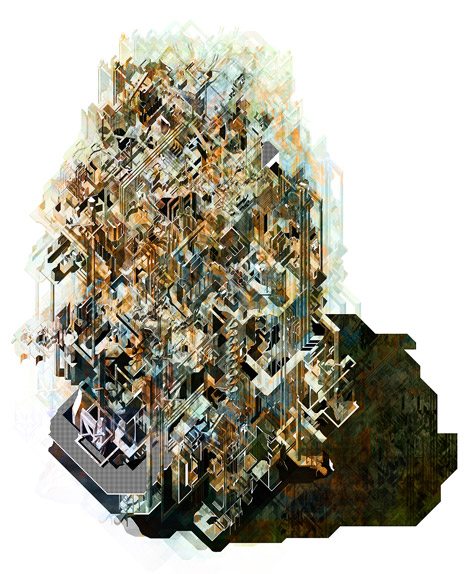 Larisa Bulibasa Reimagines London’s Financial District As A Disorientating Labyrinth