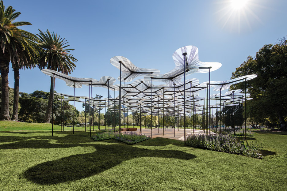 Amanda Levete’s Tree Canopy-like MPavilion Opens In Melbourne