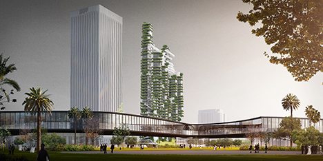 MAD Proposes Conceptual “vertical Village” For LA As Alternative To Sprawl