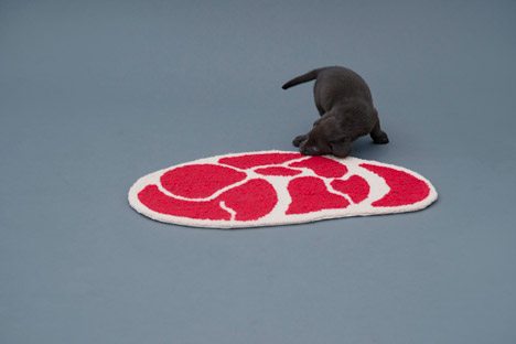 Ma Yansong Designs Meat-patterned Rugs For Dogs