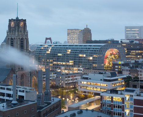 MVRDV’s Markthal In Rotterdam “monumentalises Food” Says Winy Maas