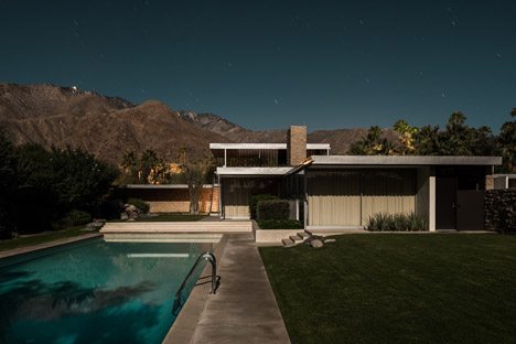 Midnight Modernism: Tom Blachford Shoots Palm Springs Houses By Moonlight