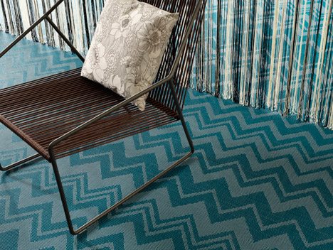Bolon Reinterprets Missoni’s Iconic Zigzag For New Flooring Collection