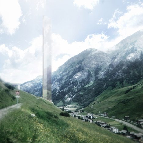Morphosis Unveils Plans For “Minimalist” Skyscraper Next To Zumthor’s Therme Vals