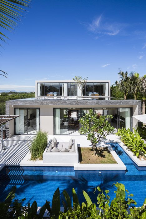 MIA Design Studio Creates Homes With Rooftop Pools For Vietnamese Beach Resort