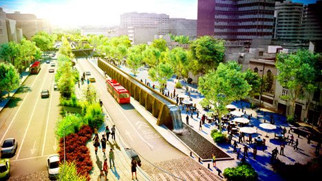 Mexican Architects To Create Public Park In The Centre Of A Busy Mexico City Road